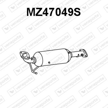 Filtry cząstek stałych DPF MAZDA - RFJ12055XE-SIC RFJ15055XC-SIC RFL82055XA-SIC