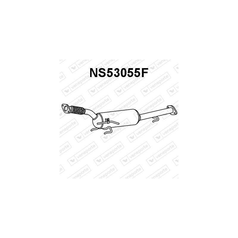 Filtry cząstek stałych DPF NISSAN - 200101KB0A 200101KB0B 200101KB0C