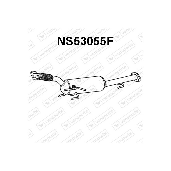 Filtry cząstek stałych DPF NISSAN - 200101KB0A 200101KB0B 200101KB0C