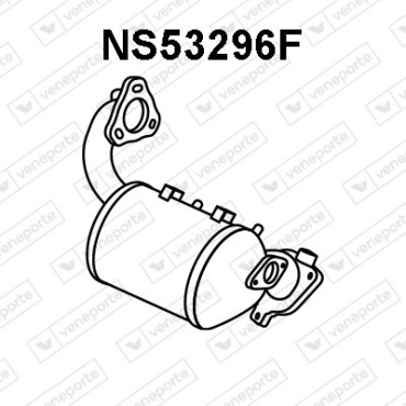 Filtry cząstek stałych DPF NISSAN - 208A00653R 208A05307R 208A07825R