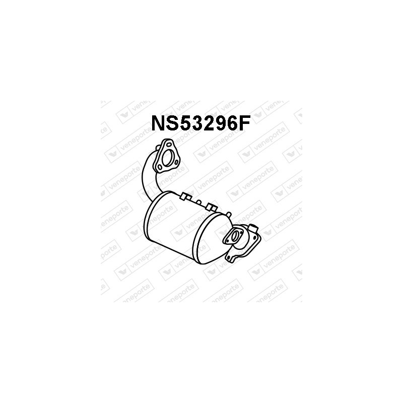 Filtry cząstek stałych DPF NISSAN - 208A00653R 208A05307R 208A07825R
