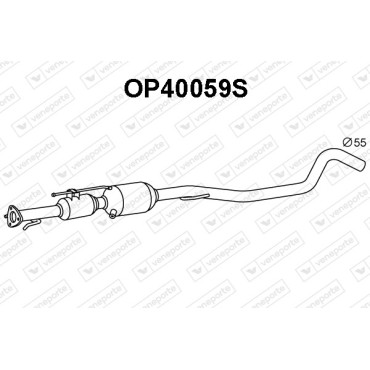 Filtry cząstek stałych DPF OPEL / VAUXHALL - 13243546 13253542 855271