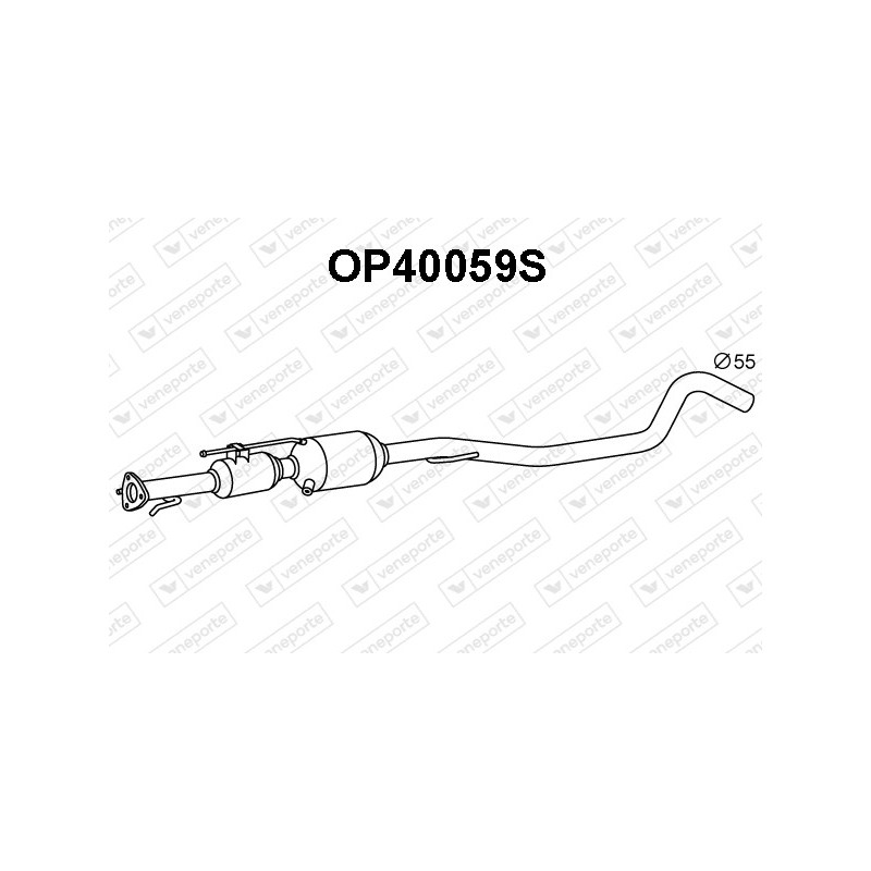 Filtry cząstek stałych DPF OPEL / VAUXHALL - 13243546 13253542 855271