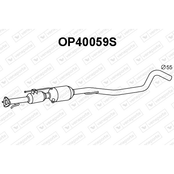 Filtry cząstek stałych DPF OPEL / VAUXHALL - 13243546-SIC 13253542-SIC 855271-SIC
