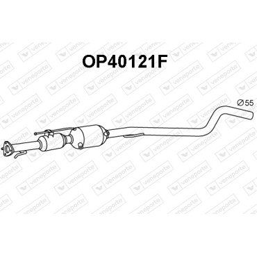Filtry cząstek stałych DPF OPEL / VAUXHALL - 13230312 13253543 55556946