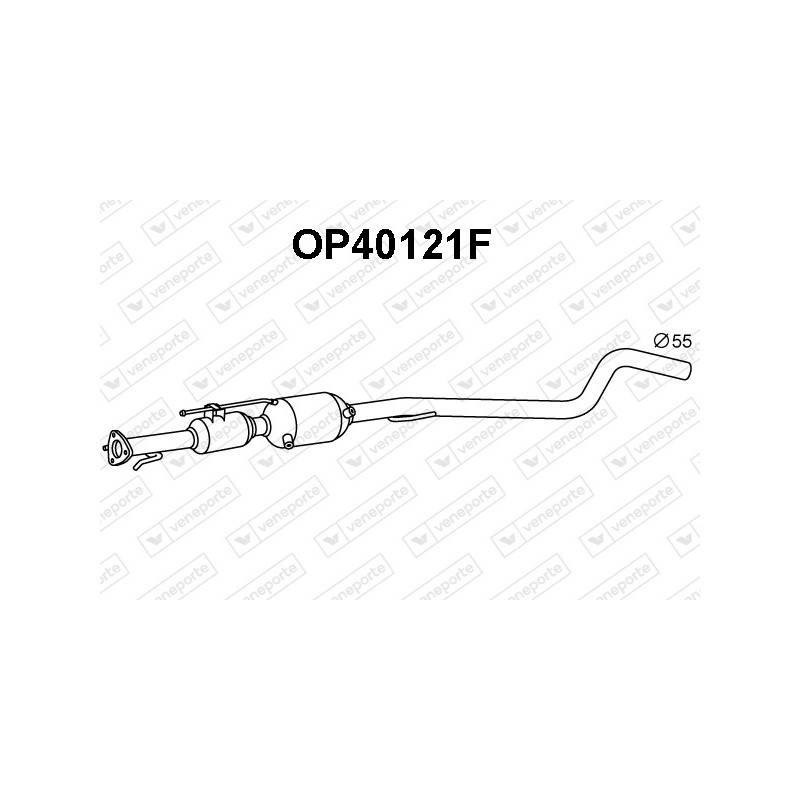 Filtry cząstek stałych DPF OPEL / VAUXHALL - 13230312 13253543 55556946