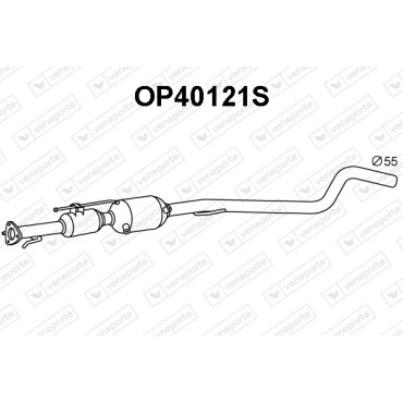 Filtry cząstek stałych DPF OPEL / VAUXHALL - 13230312-SIC 13253543-SIC 55556946-SIC