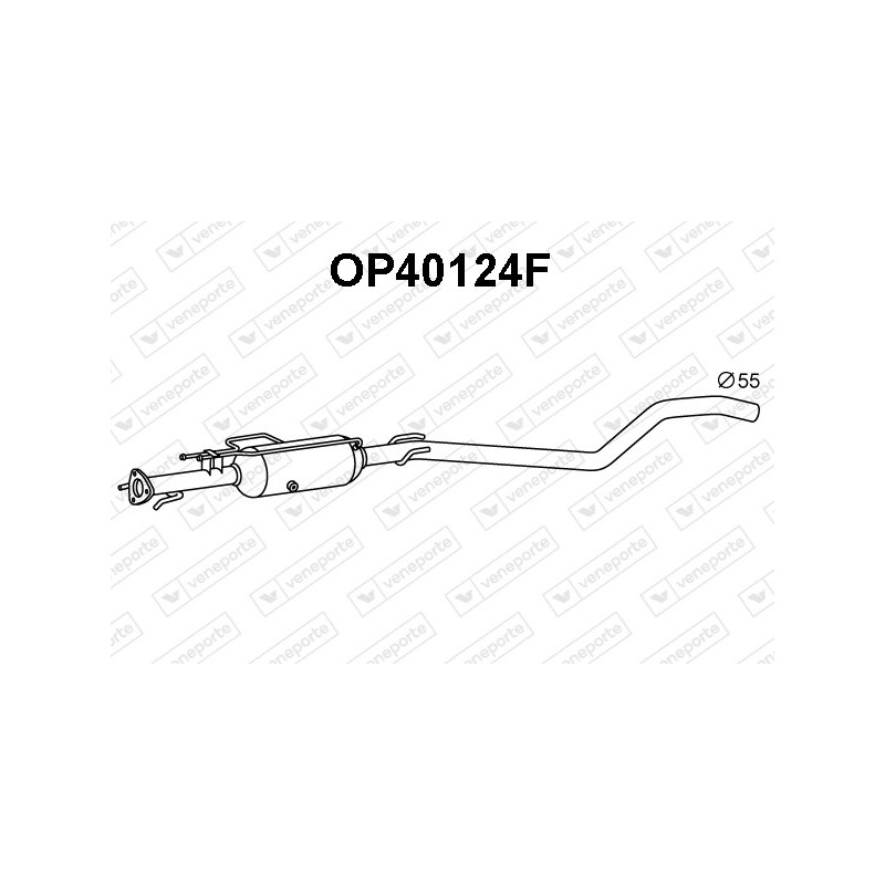 Filtry cząstek stałych DPF OPEL / VAUXHALL - 55353943 850254 855236
