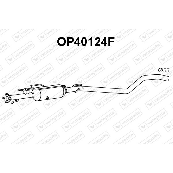 Filtry cząstek stałych DPF OPEL / VAUXHALL - 55353943 850254 855236