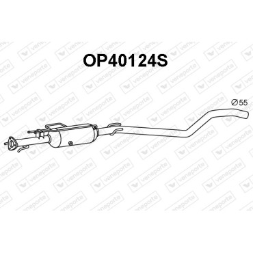 Filtry cząstek stałych DPF OPEL / VAUXHALL - 55353943 850254 855236