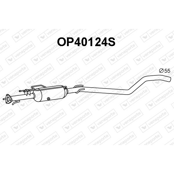 Filtry cząstek stałych DPF OPEL / VAUXHALL - 55353943-SIC 850254-SIC 855236-SIC