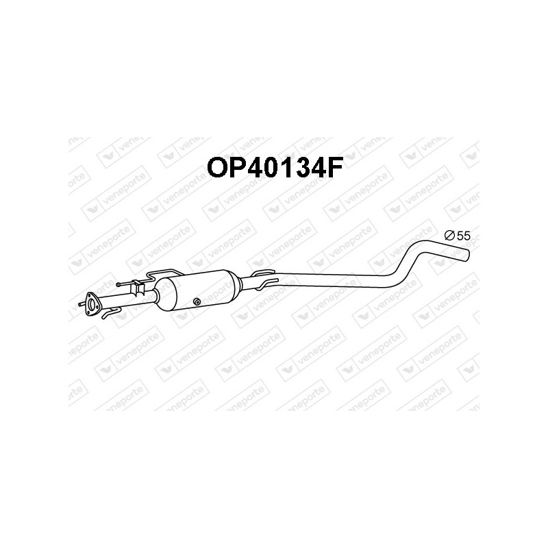 Filtry cząstek stałych DPF OPEL / VAUXHALL - 13243548 13253540 855522