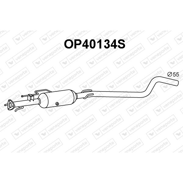 Filtry cząstek stałych DPF OPEL / VAUXHALL - 13243548 13253540 855522
