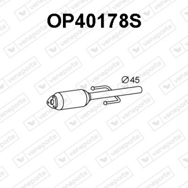 Filtry cząstek stałych DPF OPEL / VAUXHALL - 55557838-DPF-SIC 5854444-DPF-SIC 854422-DPF-SIC