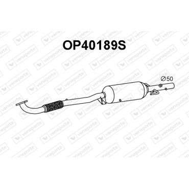 Filtry cząstek stałych DPF OPEL / VAUXHALL - 13216985 13262122 13335179