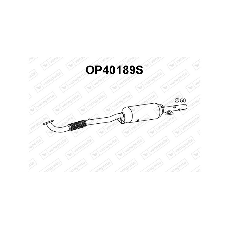 Filtry cząstek stałych DPF OPEL / VAUXHALL - 13216985-SIC 13262122-SIC 13335179-SIC