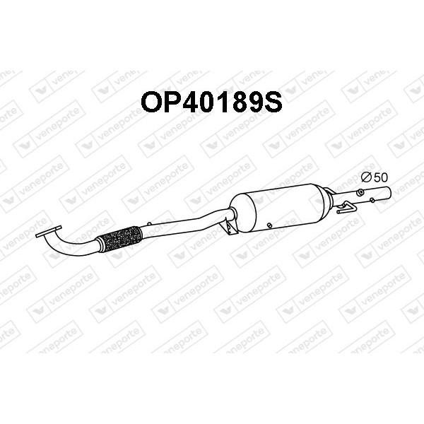 Filtry cząstek stałych DPF OPEL / VAUXHALL - 13216985 13262122 13335179