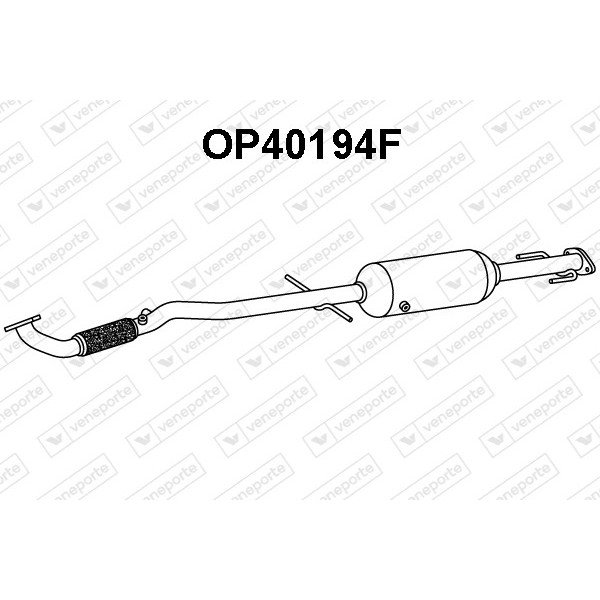 Filtry cząstek stałych DPF OPEL / VAUXHALL - 13377980 13382669 850114