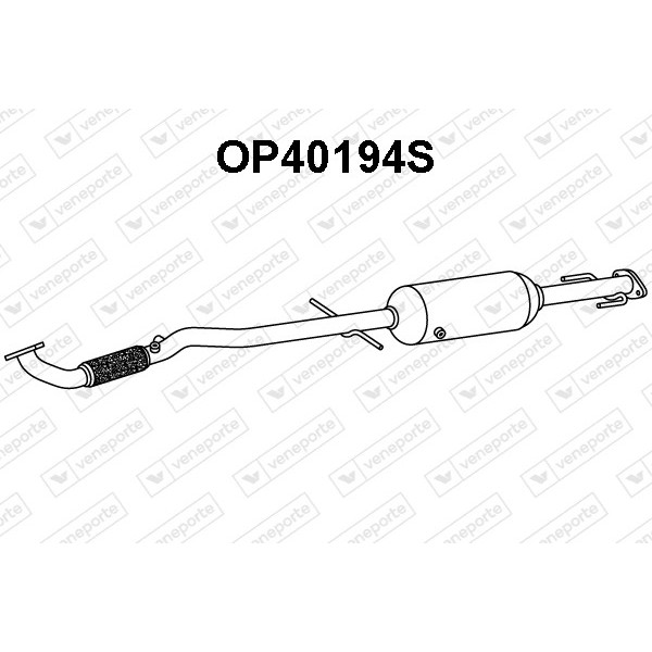 Filtry cząstek stałych DPF OPEL / VAUXHALL - 13377980 13382669 850114