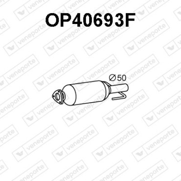 Filtry cząstek stałych DPF OPEL / VAUXHALL - 13231772 1608625 5854319