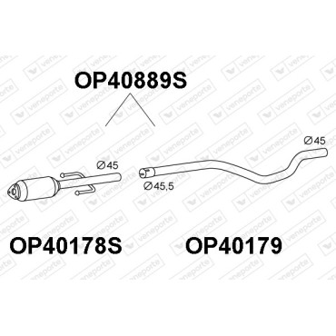 Filtry cząstek stałych DPF OPEL / VAUXHALL - 55557838-SIC 5854444-SIC 854422-SIC