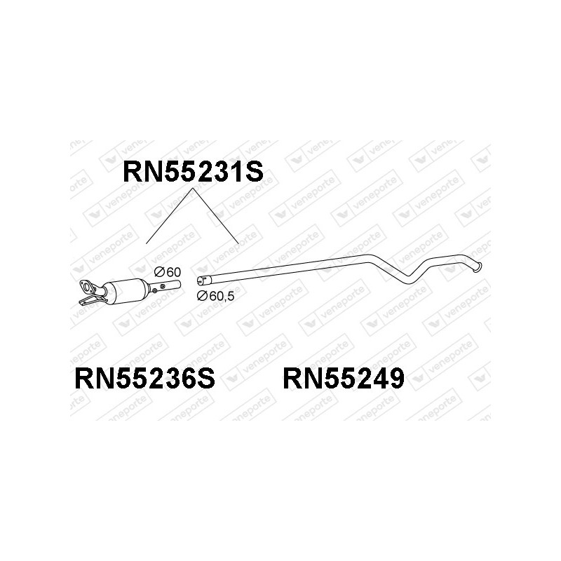 Filtry cząstek stałych DPF RENAULT - 8200391215-SIC 8200434542-SIC 8200446033-SIC