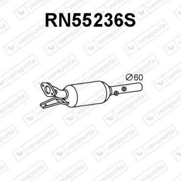 Filtry cząstek stałych DPF RENAULT - 8200391215 8200434542 8200446033
