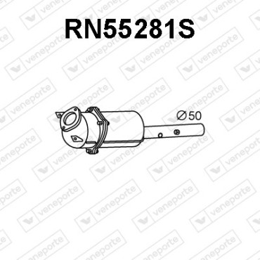 Filtry cząstek stałych DPF RENAULT - 8200568594-SIC  