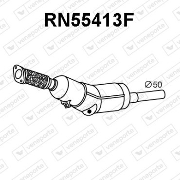 Filtry cząstek stałych DPF RENAULT - 200101984R 200107944R 