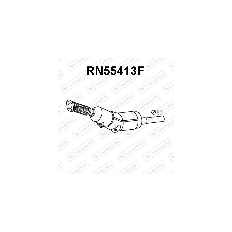 Filtry cząstek stałych DPF RENAULT - 200101984R 200107944R 