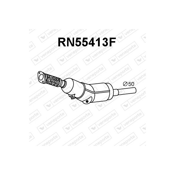 Filtry cząstek stałych DPF RENAULT - 200101984R 200107944R 