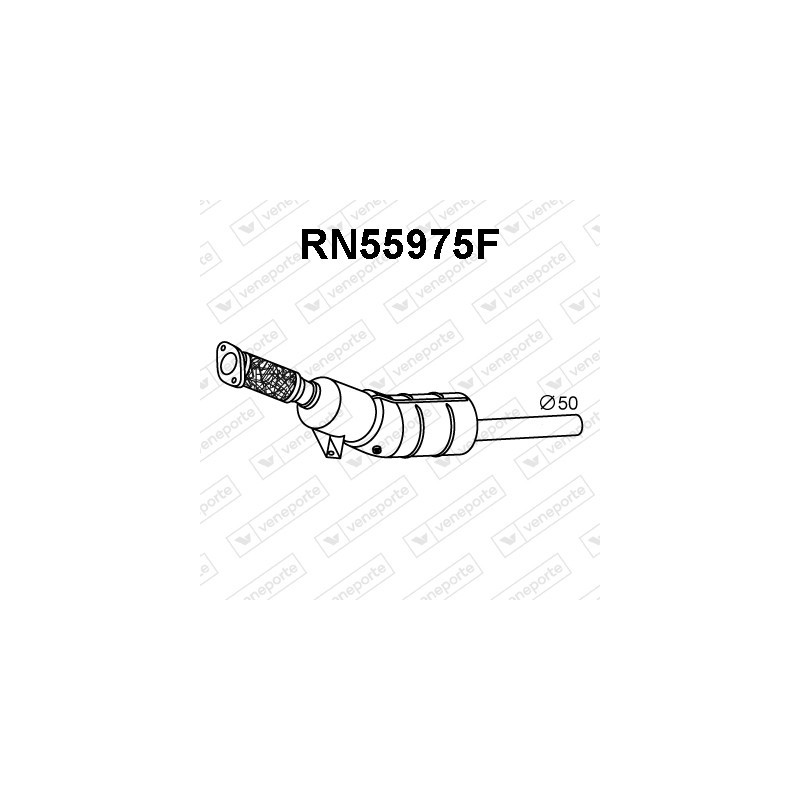 Filtry cząstek stałych DPF RENAULT - 200107678R 208025559R 