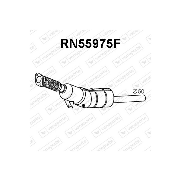 Filtry cząstek stałych DPF RENAULT - 200107678R 208025559R 