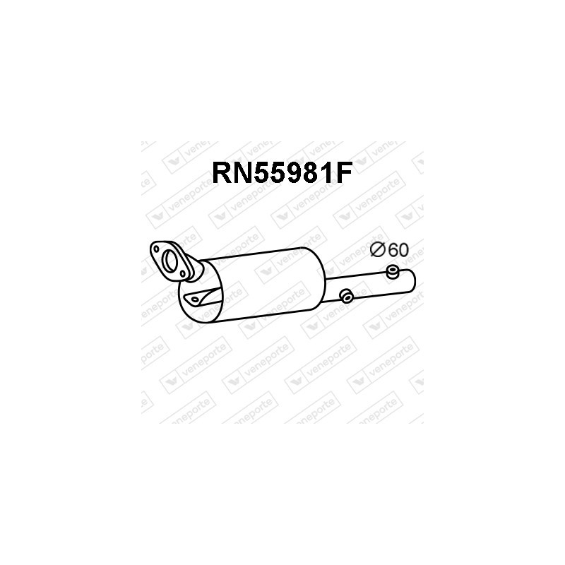 Filtry cząstek stałych DPF RENAULT - 200107237R-DPF 208D08504R-DPF 8200392221