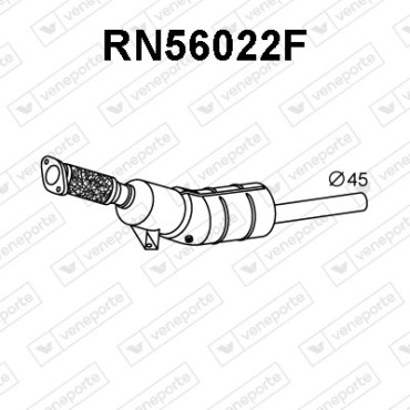 Filtry cząstek stałych DPF DACIA / RENAULT - 200101959R 200103767R 200104487R