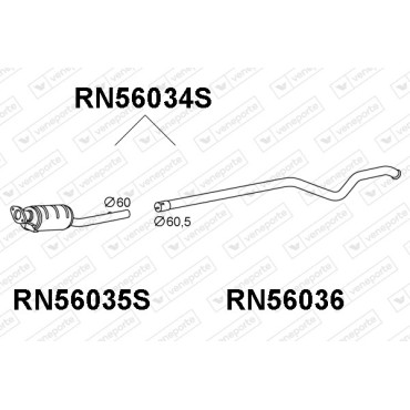 Filtry cząstek stałych DPF RENAULT - 200100056R-SIC 200100153R-SIC 