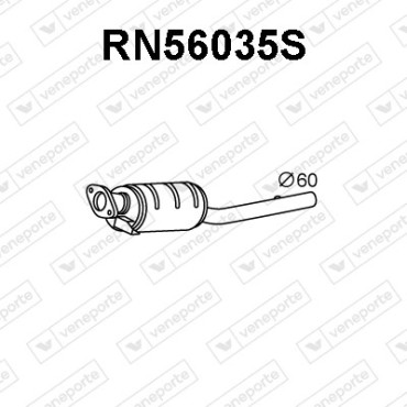 Filtry cząstek stałych DPF RENAULT - 200100056R-DPF-SIC 200100153R-DPF-SIC 