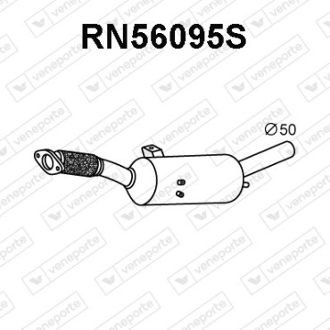 Filtry cząstek stałych DPF FIAT / OPEL / RENAULT / VAUXHALL - 200100413R-SIC 4424274-SIC 6000620090-SIC