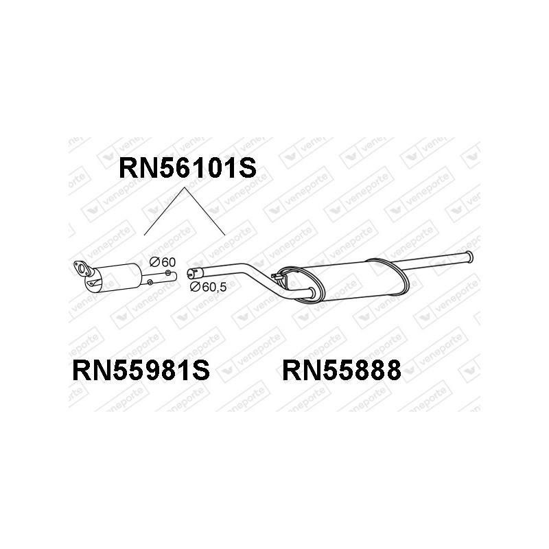 Filtry cząstek stałych DPF RENAULT - 200107237R-SIC 208D08504R-SIC 