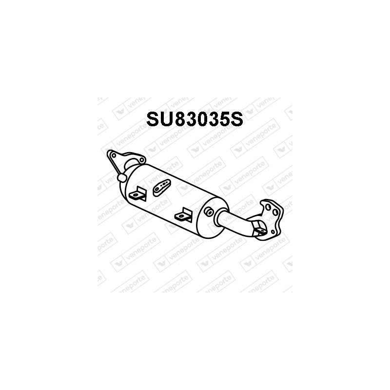 Filtry cząstek stałych DPF SUBARU - 44612AA500-SIC 44612AA501-SIC 44612AA502-SIC