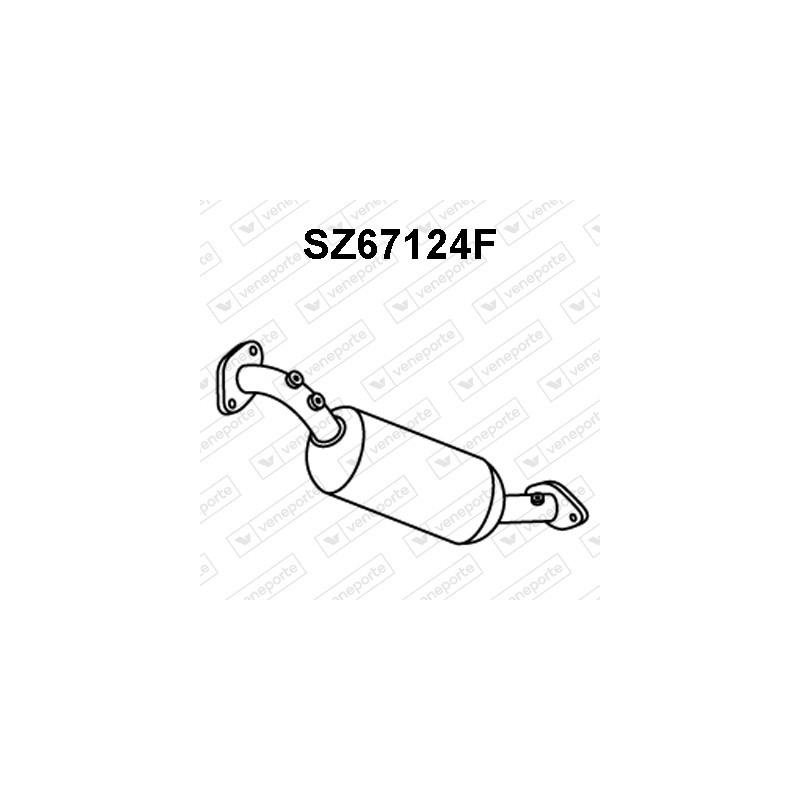 Filtry cząstek stałych DPF SUZUKI - 1419067J20H02 1419067J21H02 1419067J30H02