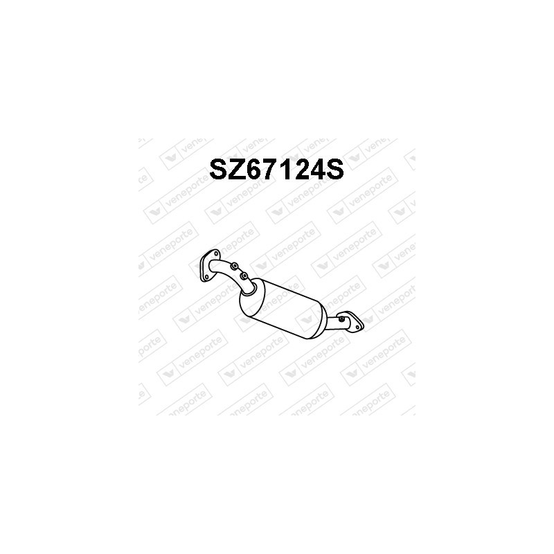 Filtry cząstek stałych DPF SUZUKI - 1419067J20H02-SIC 1419067J21H02-SIC 1419067J30H02-SIC
