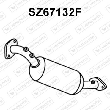 Filtry cząstek stałych DPF SUZUKI - 1419067J00H02 1419067J01H02 