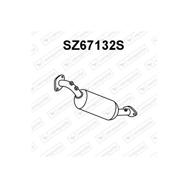 Filtry cząstek stałych DPF SUZUKI - 1419067J00H02-SIC 1419067J01H02-SIC 
