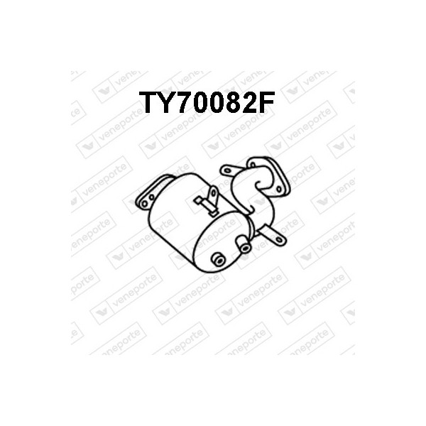 Filtry cząstek stałych DPF SUBARU / TOYOTA - 2505233020 2505233040 