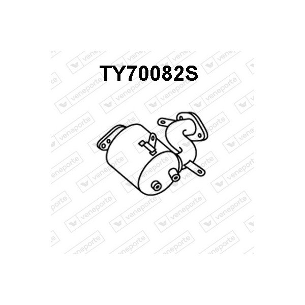 Filtry cząstek stałych DPF SUBARU / TOYOTA - 2505233020-SIC 2505233040-SIC 