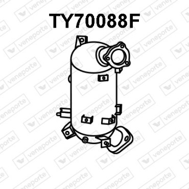 Filtry cząstek stałych DPF TOYOTA - 2505126050 2505126051 