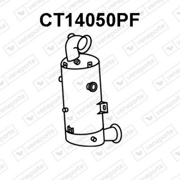 Katalizator SCR CITROËN / DS / OPEL / PEUGEOT / TOYOTA / VAUXHALL - 1623192680 1623561880 1631621980