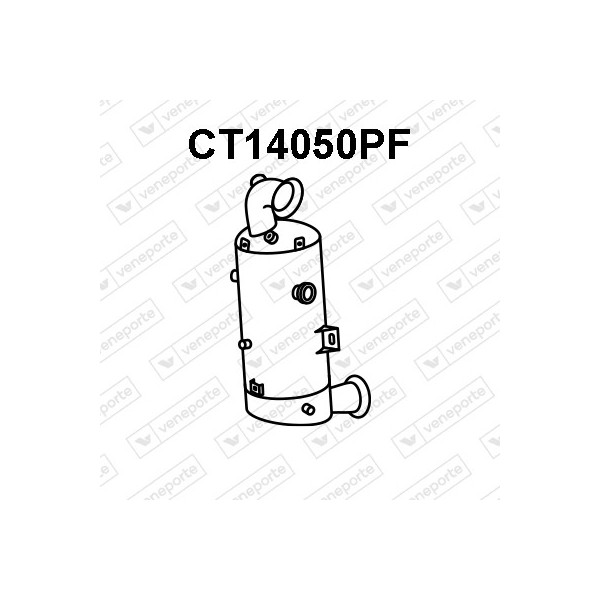 Katalizator SCR CITROËN / DS / OPEL / PEUGEOT / TOYOTA / VAUXHALL - 1623192680 1623561880 1631621980