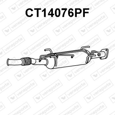 Katalizator SCR CITROËN / FIAT / PEUGEOT - 1393927080 1640323780 1642547880